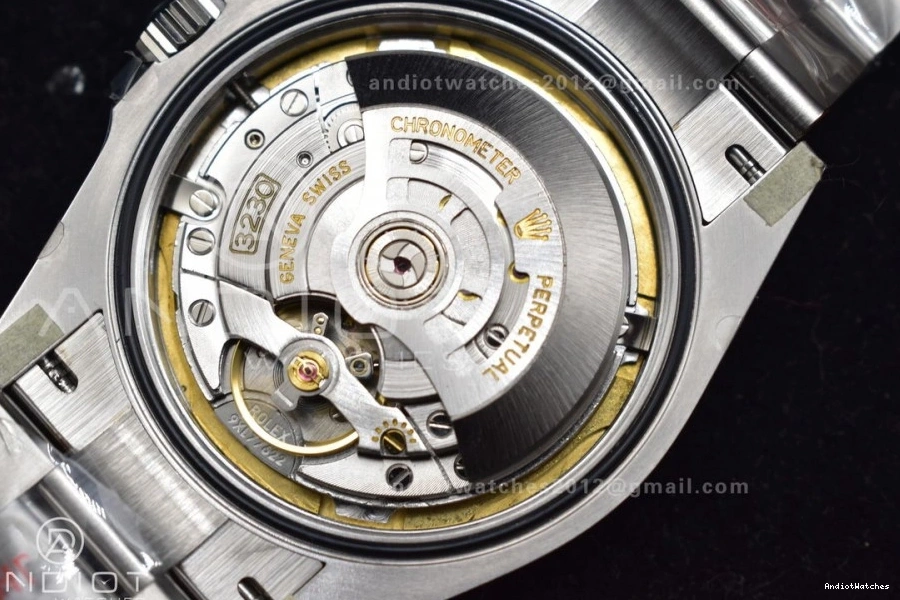 Dial VR SS Best 904L 1:1 Clean Steel Black Stretchable Edition Bracelet on Air-King 126900 500 0417